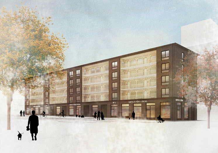 Porslinskvarteren, kv Handfatet, Riksbyggen