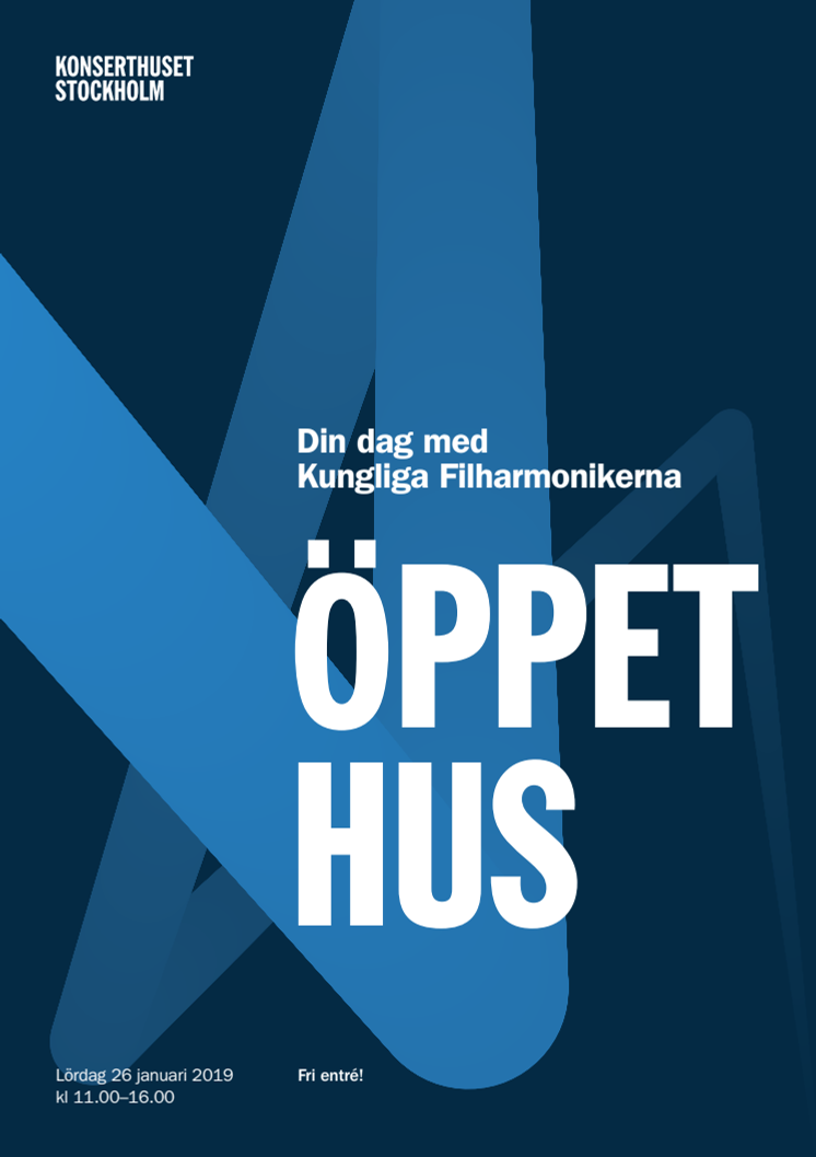 Öppet hus: Filharmonins dag med konserter och aktiviteter