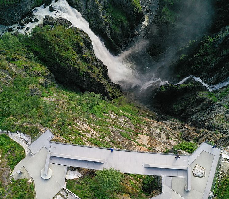 Vøringsfossen - Norwegische Landschaftsroute Hardangervidda