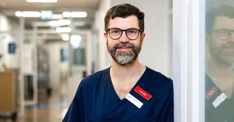 Erik Florwald, överläkare och doktorand