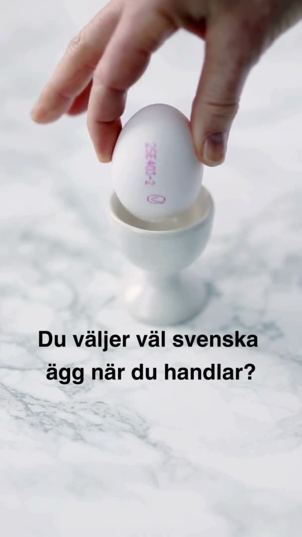 Välj svenska ägg