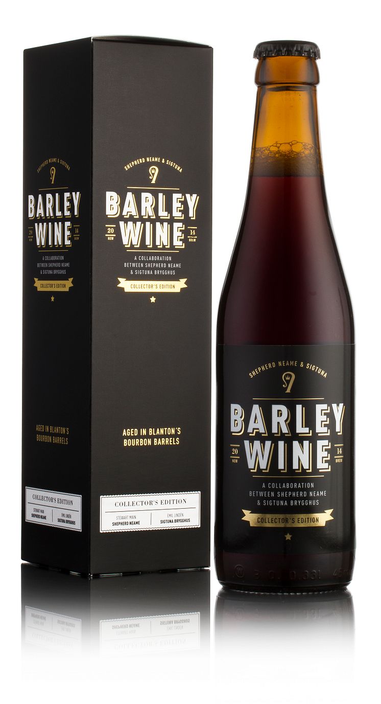 Sigtuna & Shepherd Neame Barley Wine Kartong