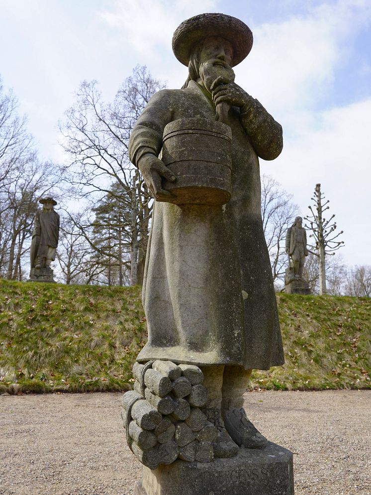Mann fra Haus på Osterøy. Staute i Nordmandsdalen.