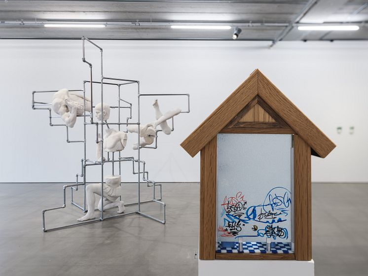 Installationsvy, Maria Bonnier Dahlins Stiftelses stipendiater Anastasia Savinova & Erik Thörnqvist