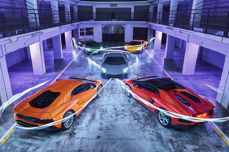 Lamborghini Aventador Familiy