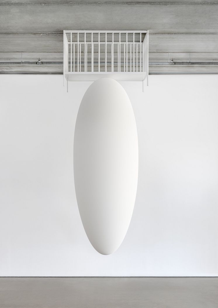 Tarik Kiwsanson, installationsvy Becoming, Bonniers Konsthall, 2023.
