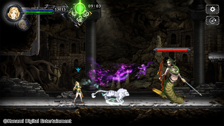 Castlevania_GrimoireofSouls_Maria - Screenshot
