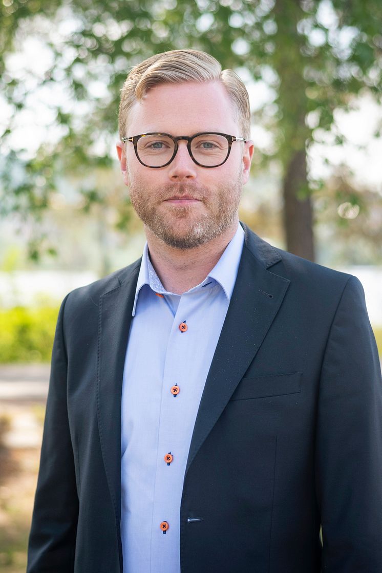 Martin Erkenborn, vd Leksand Resort