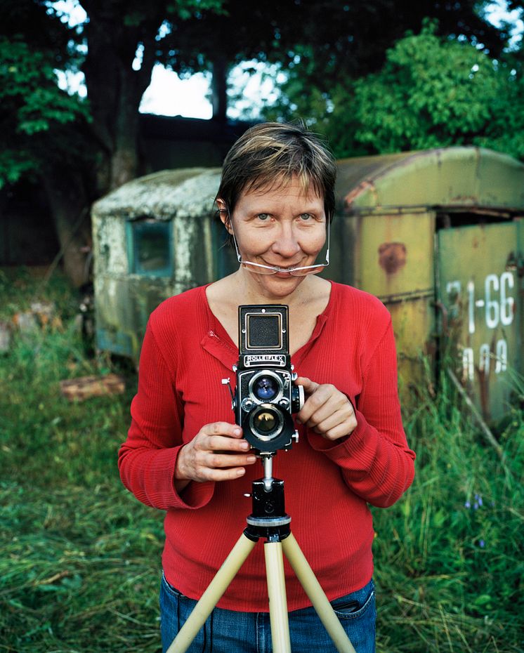 Inta Ruka, från dokumentären "Fotografen från Riga". 