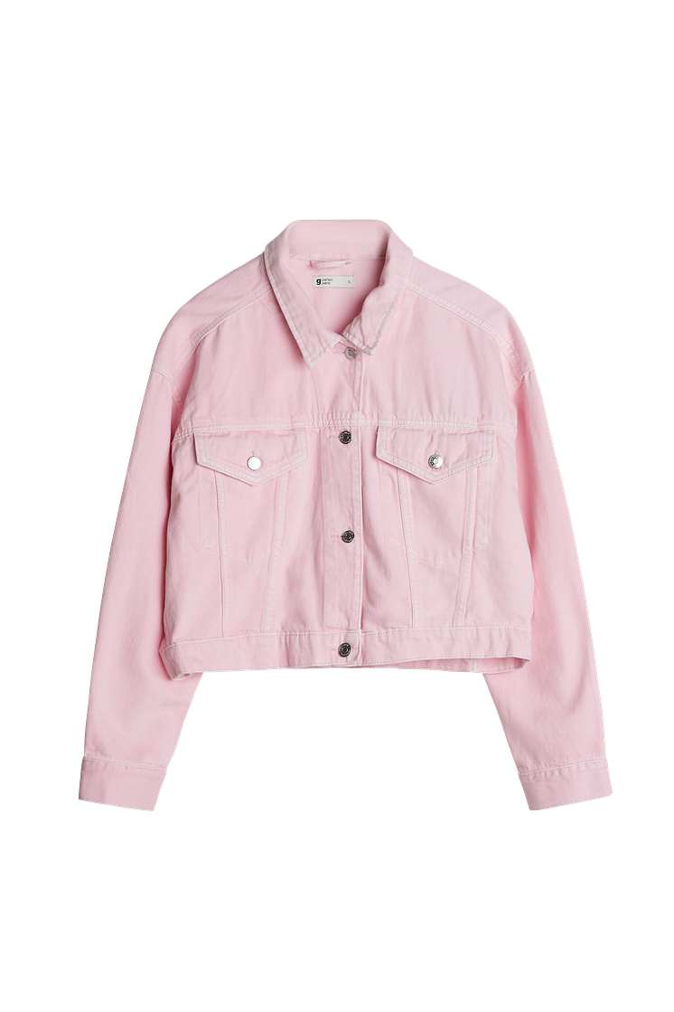 Cropped denim jacket 