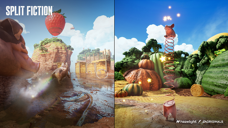 Split Fiction
Designer: Hazelight Studios
Utgivare: Electronic Arts