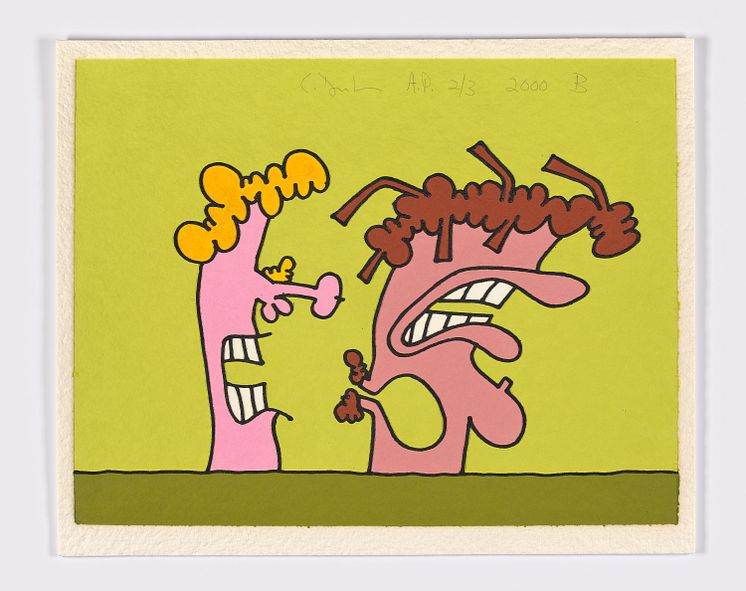 Carroll Dunham_Deformed Characters B