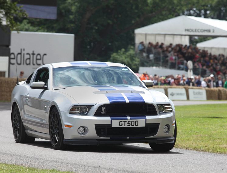 Ford Shelby GT500 laddar för fullt på Goodwood Festival of Speed