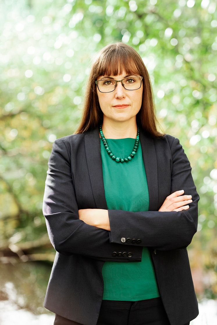 Johanna Bjurskog, hållbarbetschef på Riksbyggen