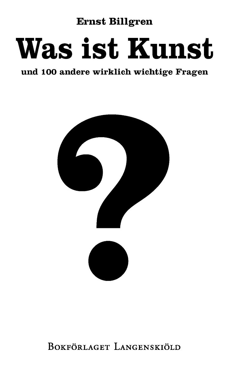 Was ist Kunst-Omslag