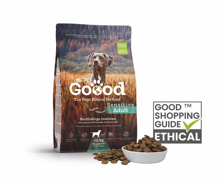 Goood_Nachhaltige Insekten_Ethical Award_©Goood Petfood
