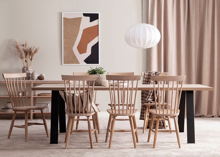 Granhult pinnstol vitpig Westville matbord vitpig orwel miljö 2023