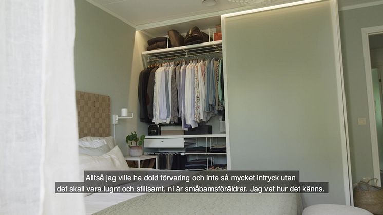 Sovrummet blev som en dröm