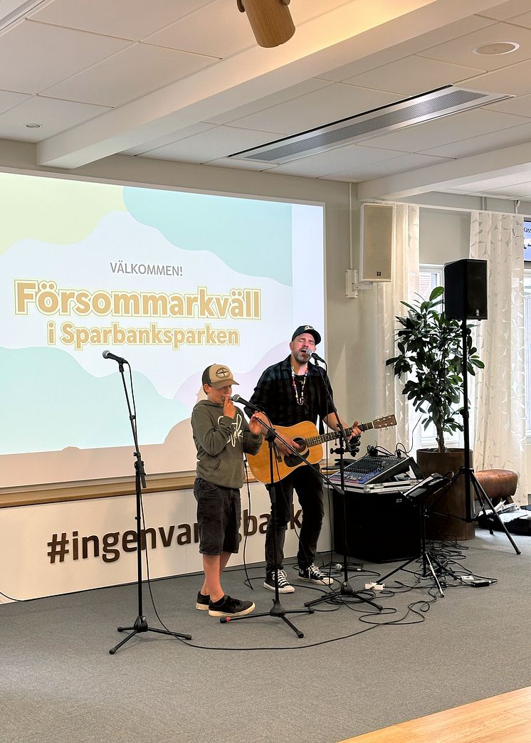 Stiko Per Larsson Försommarkväll i Sparbanksparken