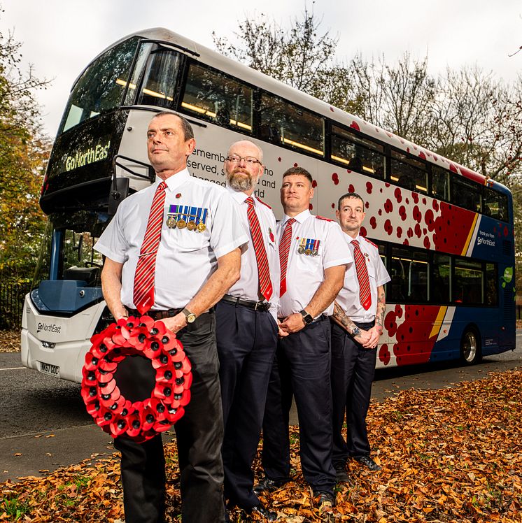 From L to R: Peter Gibson, Andrew Heaps, Brian Thompson and Graeme Tatters.