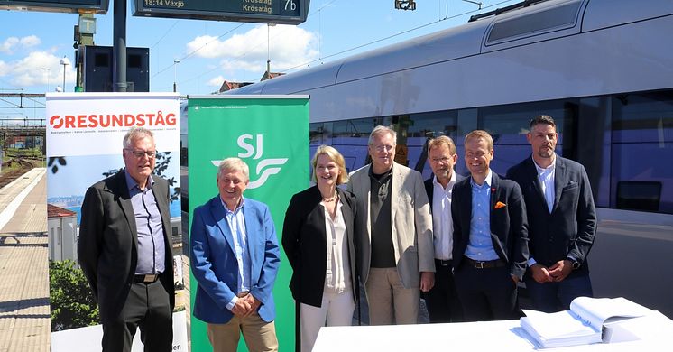 Avtalssignering SJ Öresundståg juni 2019