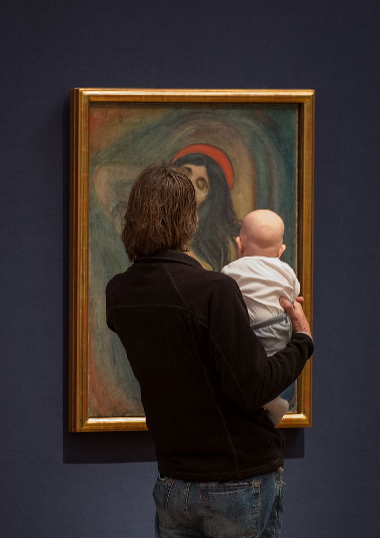 Munch 150. Publikum i utstillingen