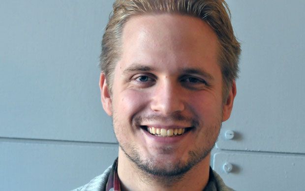 Kristofer Lundin, tenor, i rollen som Egeo i Cavallis Jason & Medea