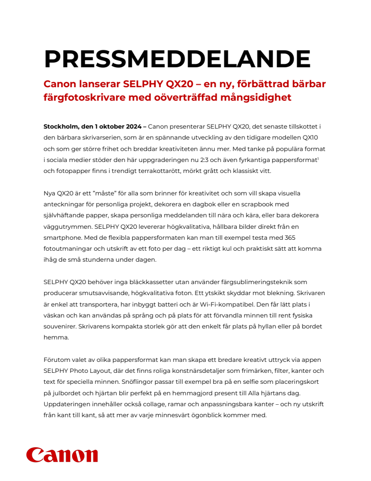 Pressmeddelande Canon SELPHY QX20.pdf