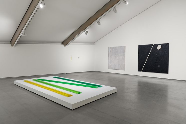 Exhibition view, Between Rivers © Astrup Fearnley Museet, 2024. Photo: Christian Øen