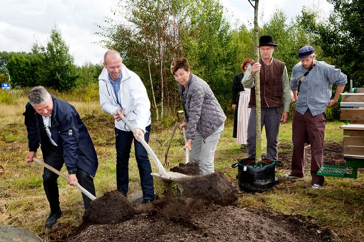 Första spadtaget: Nordanby Äng