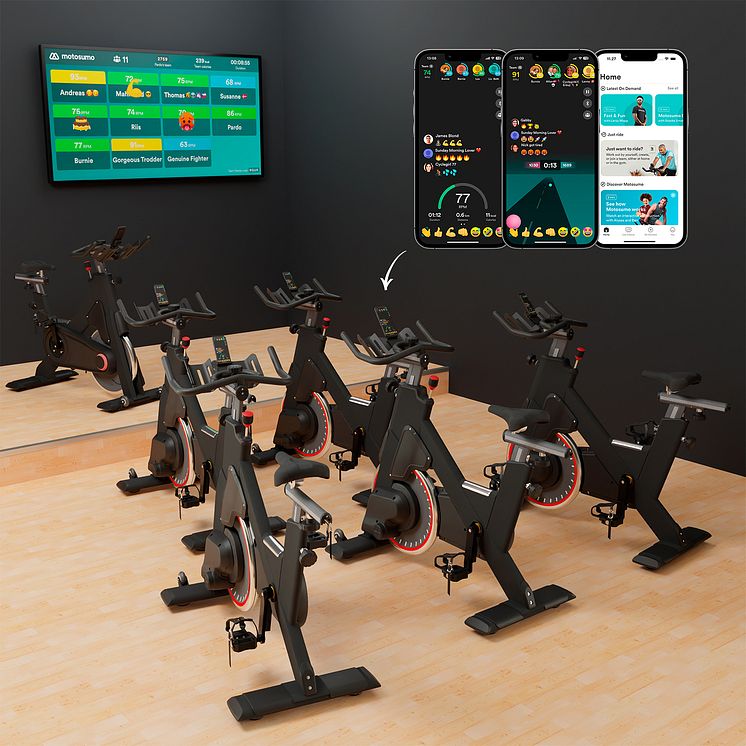 Gym Bikes Team Display