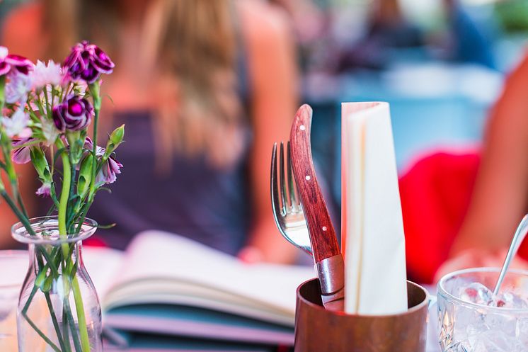 Restaurang, uteservering i Skövde
