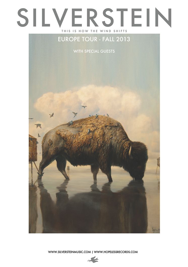 Silverstein tour-poster