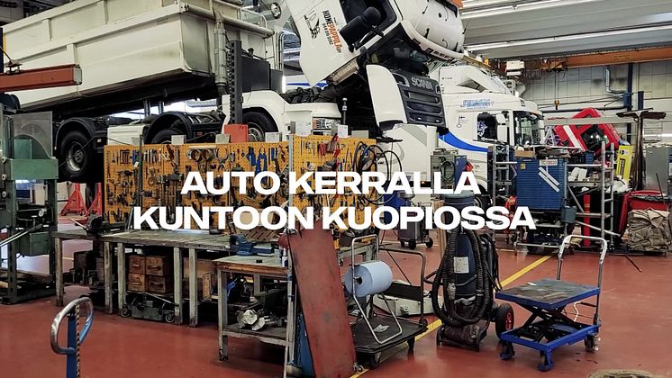 Iloista palvelua Kuopion Scanialla