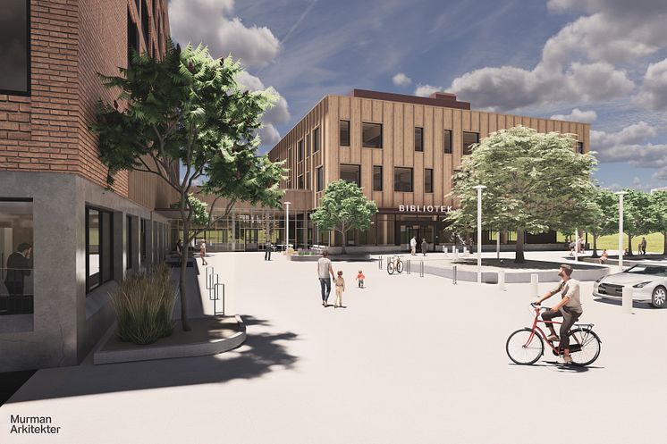 Nytt kommunhus och huvudbibliotek i Huddinge 2