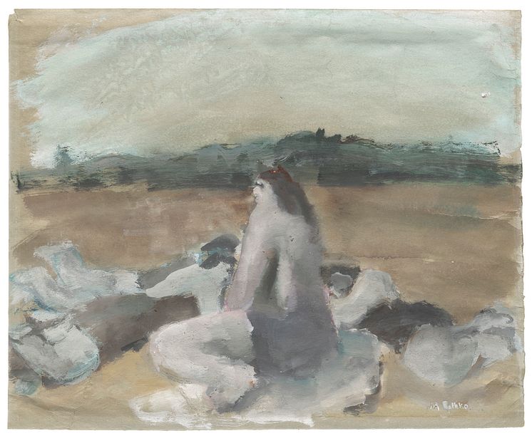 Mark Rothko, The Bathers, 1934, National Gallery of Art, Gift of The Mark Rothko Foundation, Inc., 1986.43.198 © 2023 Kate Rothko Prizel & Christopher Rothko / Artists Rights Society (ARS), New York / BONO