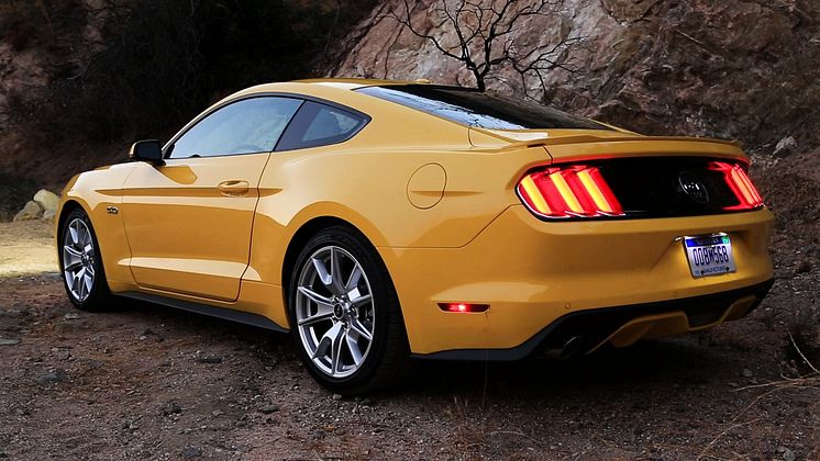 Exteriörbilder på Ford Mustang GT
