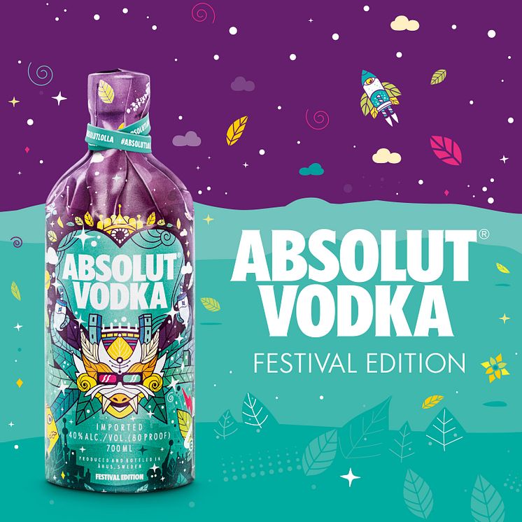 Absolut kreiiert eigene Welt rund um Lollapalooza Berlin