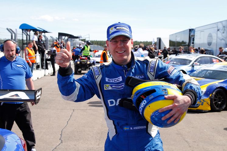 Mattias Andersson, Dacia Dealer Team. Foto: racefoto