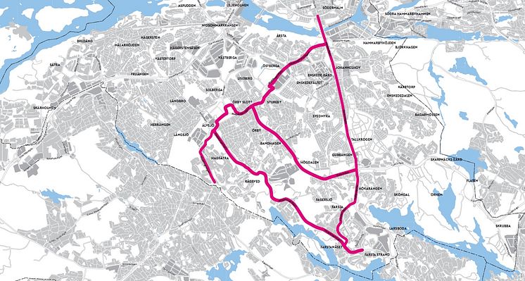 Cykelstråk Söderort