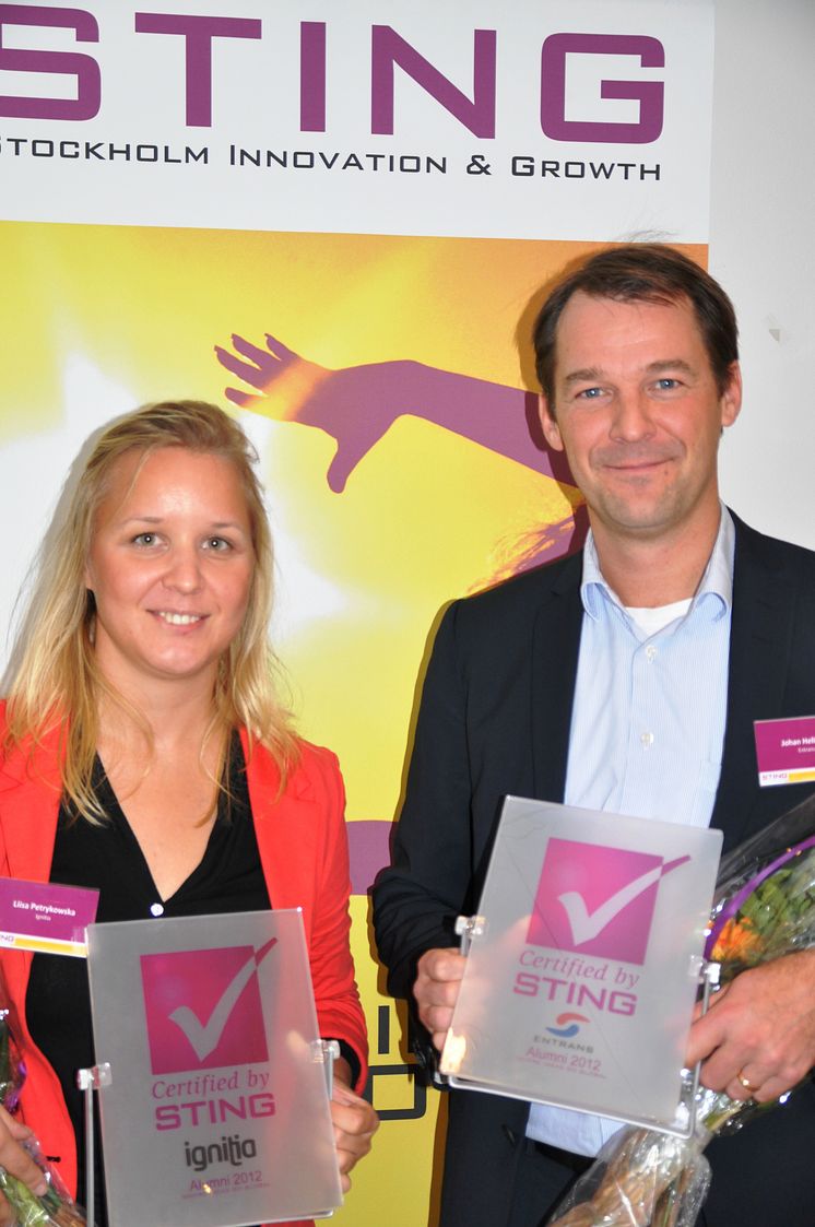 Nu lyfter STINGs cleantechbolag Entrans och Ignitia 