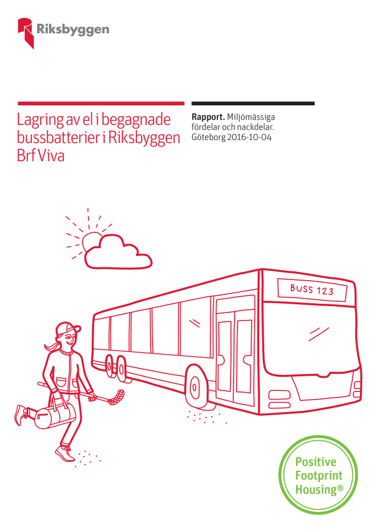 Rapport om energilagring i begagnade elbussbatterier