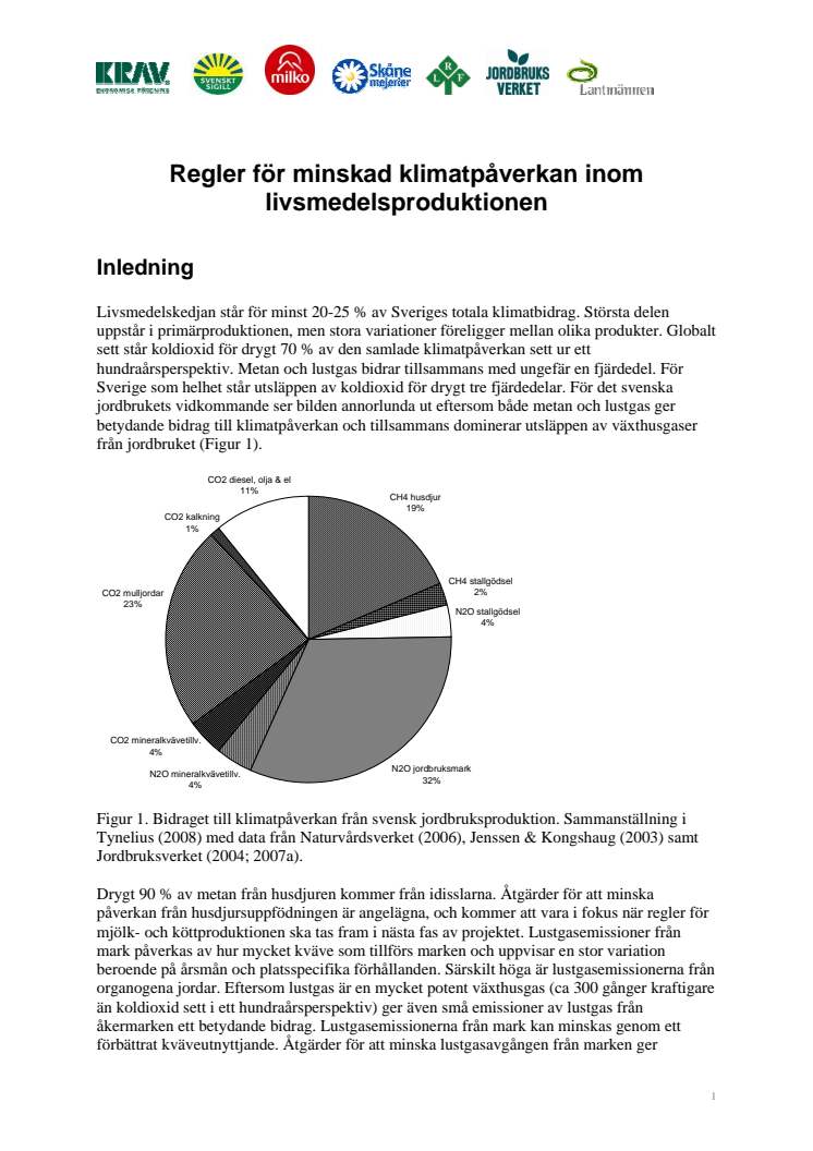 Regelförslag klimat