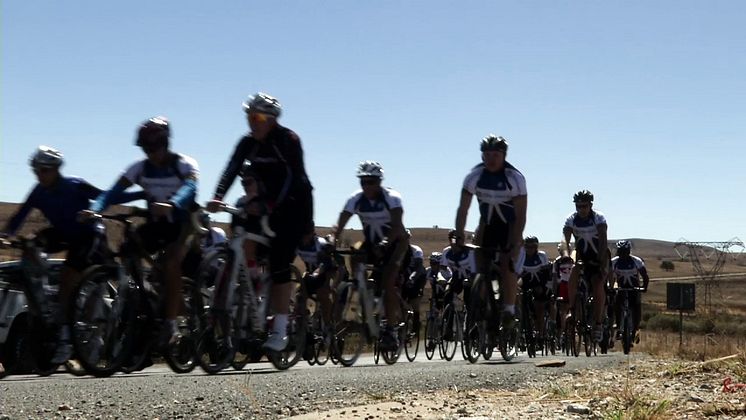 Discovery Vitality - A ride for charity with Tyler Hamilton 