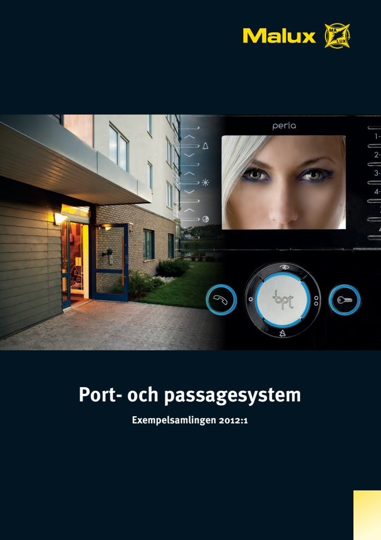 Ny Portregister och passagekatalog från Malux!