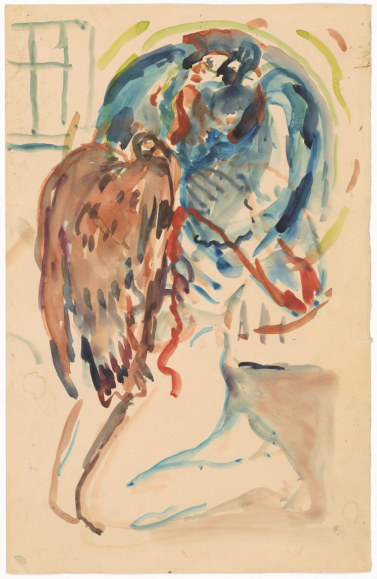 Edvard Munch Kunstneren og hans syke øye, 1930 Foto © Munchmuseet