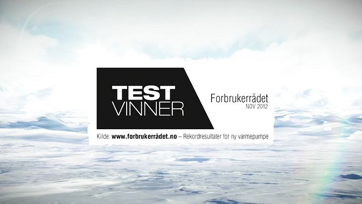 Testvinner varmepumpe Kirigamine Hara