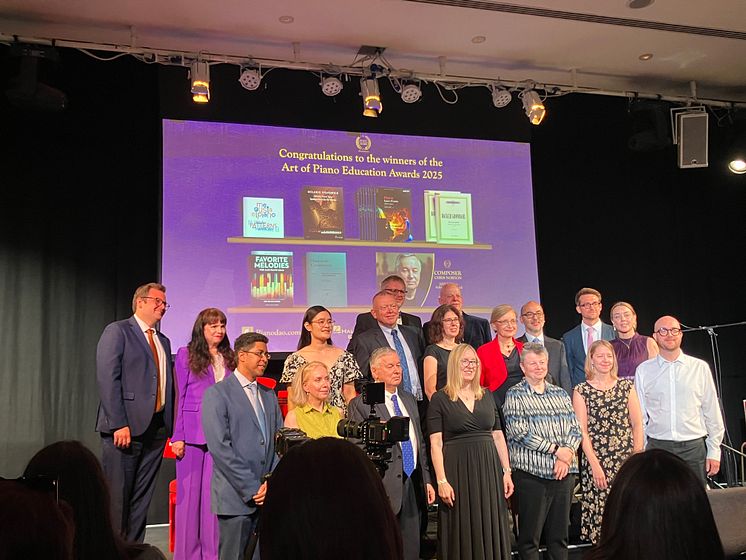 Prisutdeling: Art of Piano Education Awards 2025