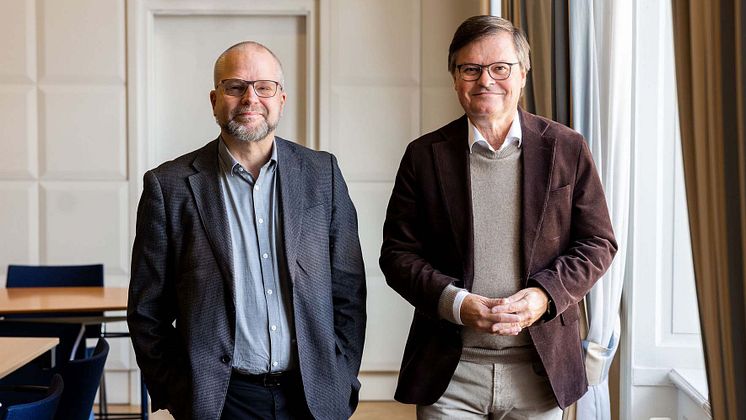 Stefan Nilsson, direktor och Kenneth Bengtsson, styrelseordförande