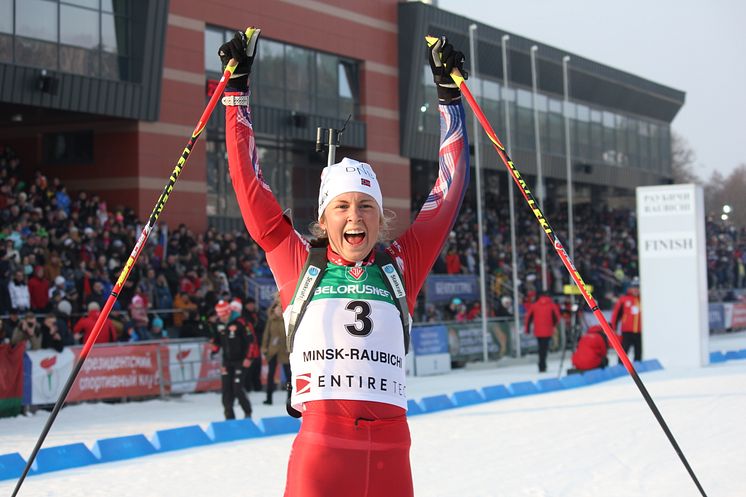 Ingrid Landmark Tandrevold, jakstart JR-VM Minsk 